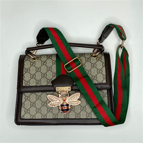 gucci bee strap